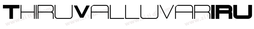 ThiruValluvarIRU Bol字体转换